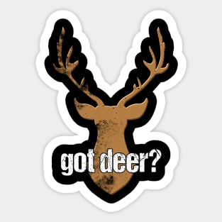 Got Deer Quote Sticker